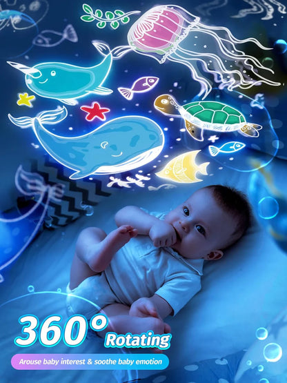 Kids Night Light Projector + birthday gift Christmas 😍