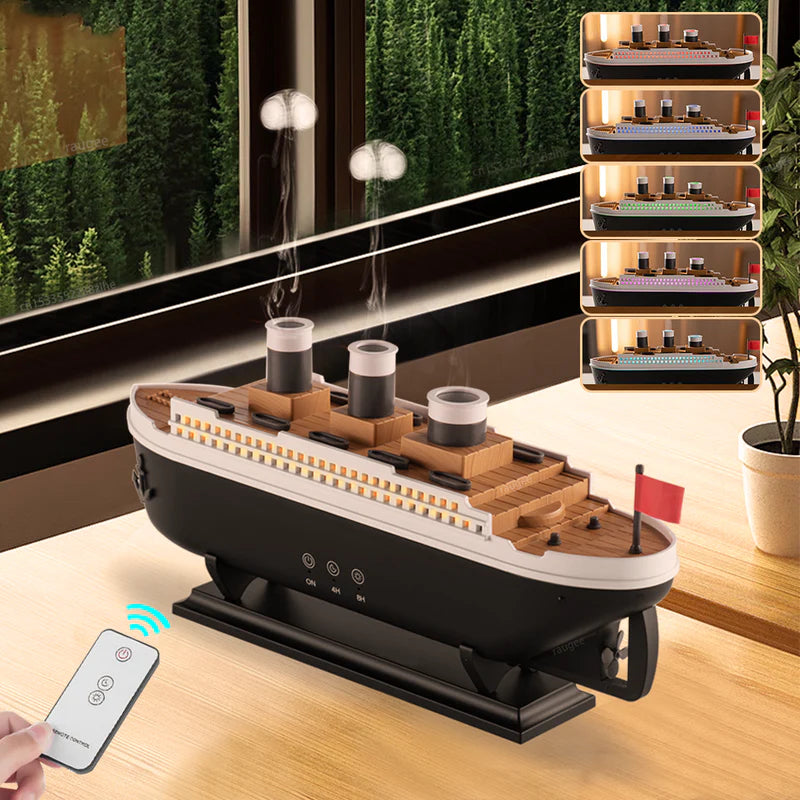 Titanic Humidifier with LED Lighting and Remote Control!