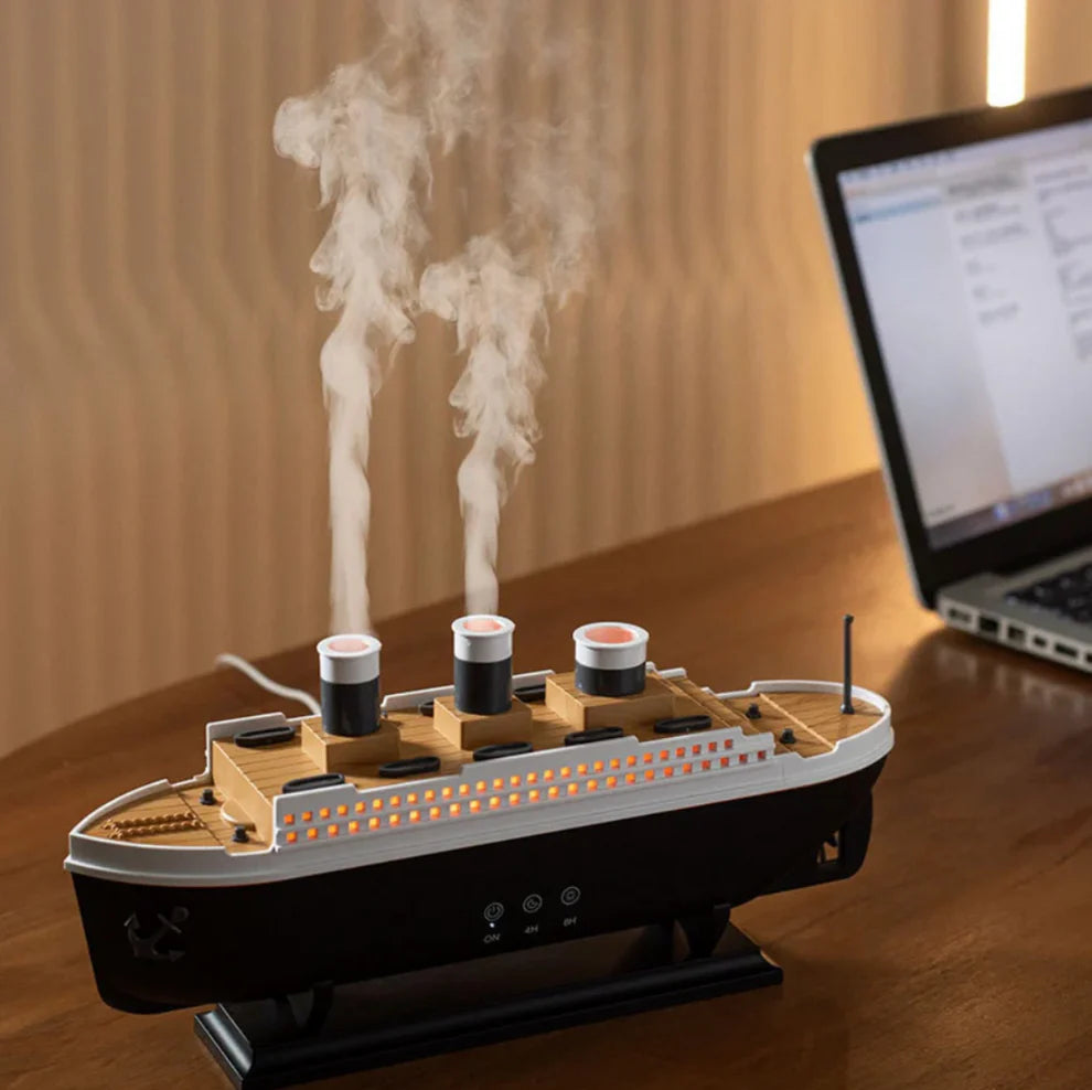 Titanic Humidifier with LED Lighting and Remote Control!