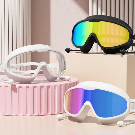 Wide View Anti Fog&UV Swimming Goggles UNISEX