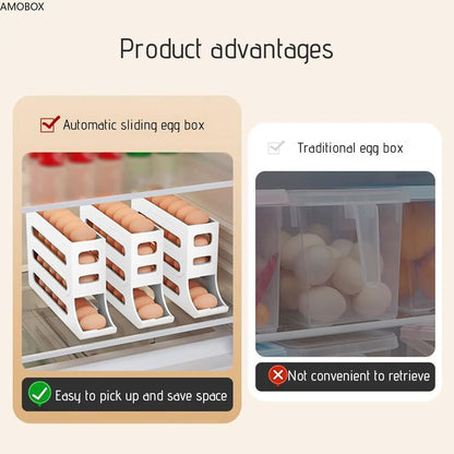 Sliding Eggs Organizer