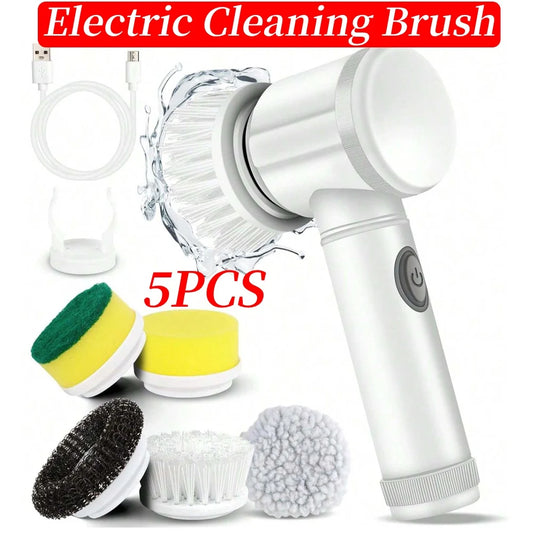 New 5-in-1  Wireless Electric Cleaning Brush!