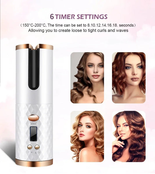 Rotating Auto Hair Curler
