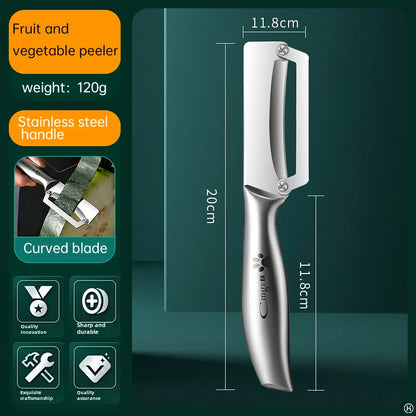 Premium stainless steel vegetable peeler pro