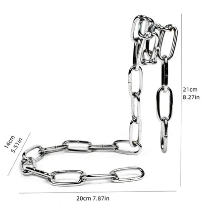 Suspended Chain Bottle Holder!