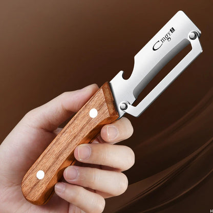 Premium stainless steel vegetable peeler pro