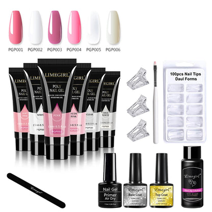 POLYGEL NAIL STARTER KIT 😍