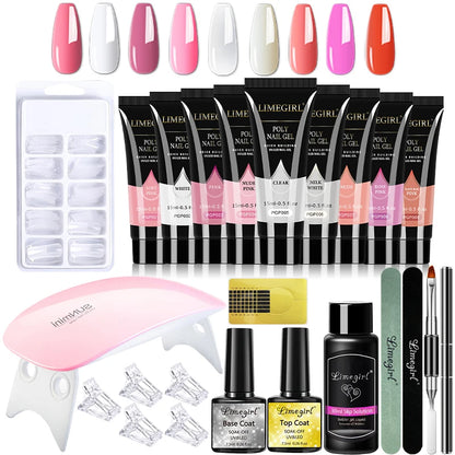 POLYGEL NAIL STARTER KIT 😍