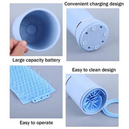 Pet Automatic Paw Cleaner