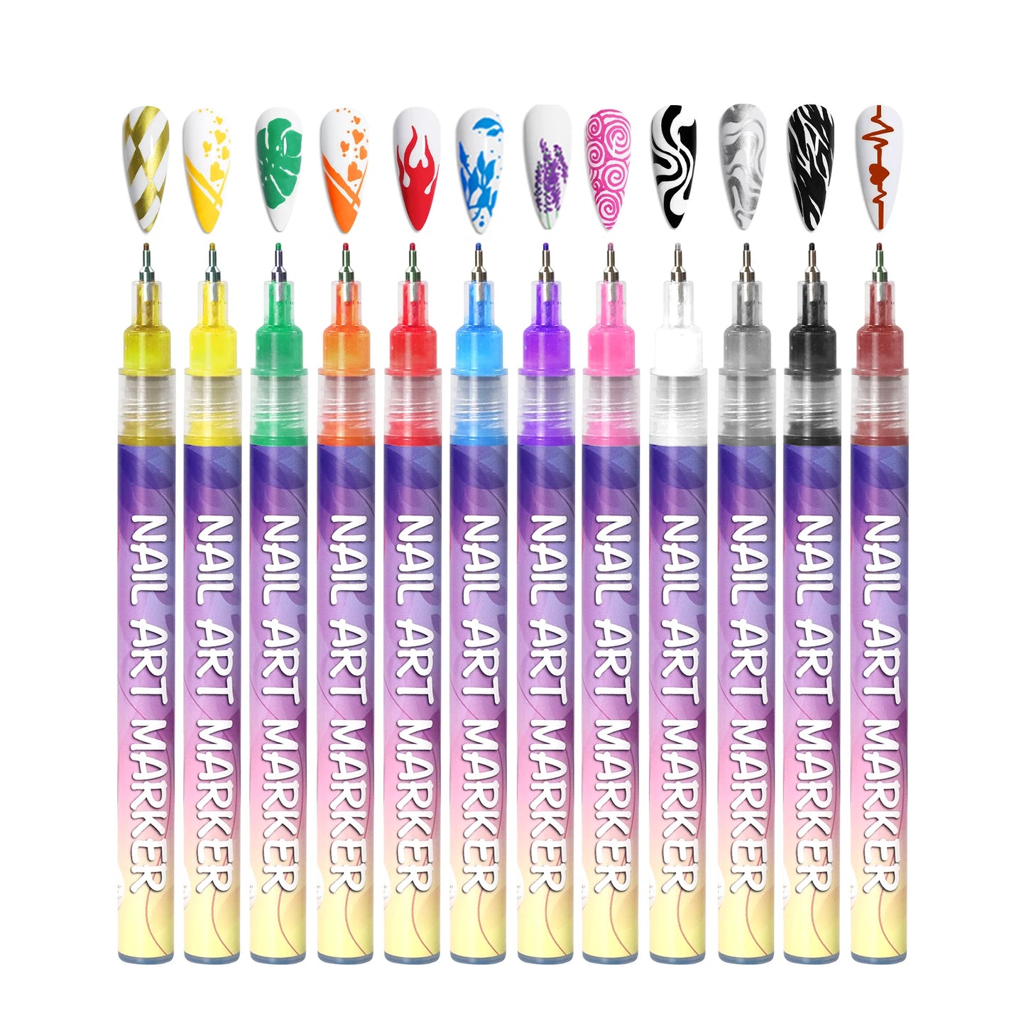 Precision Acrylic Nail Art Pen Set