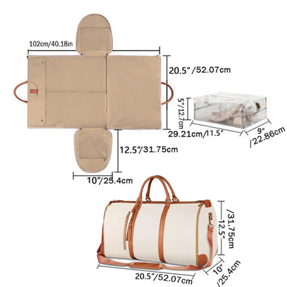 High Capacity Folding Suit Luggage