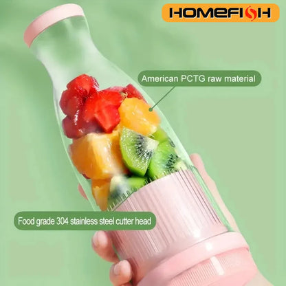 Portable juice blender