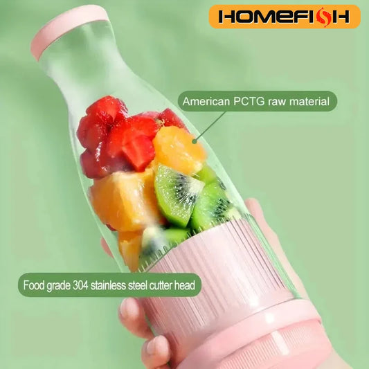 Portable juice blender