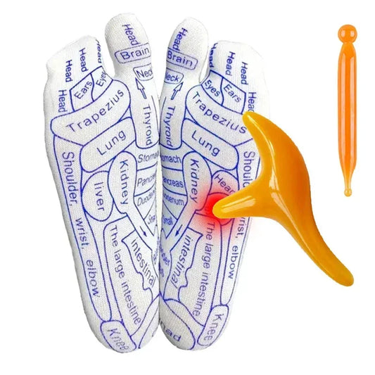 Reflexology Socks with Massage Tool™