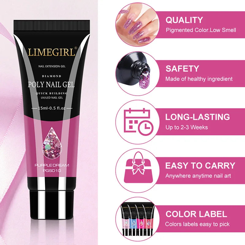 POLYGEL NAIL STARTER KIT 😍