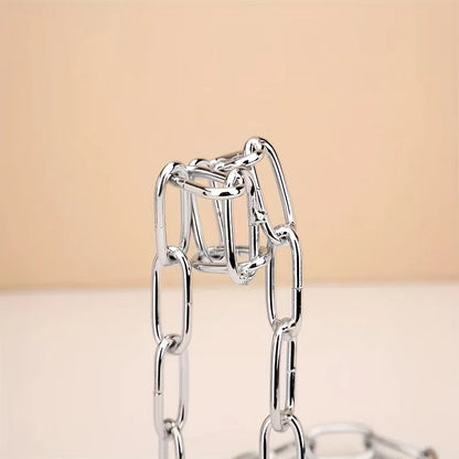Suspended Chain Bottle Holder!