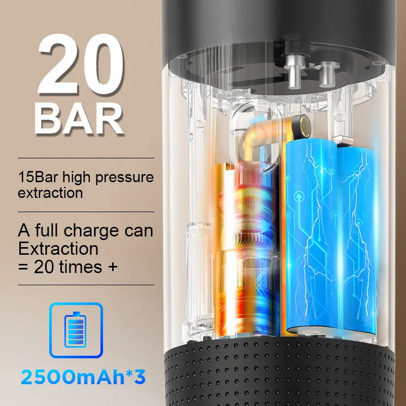 Wireless Portable Coffee Maker!