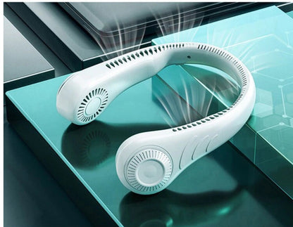 Portable Neck Fan | 360° Cooling